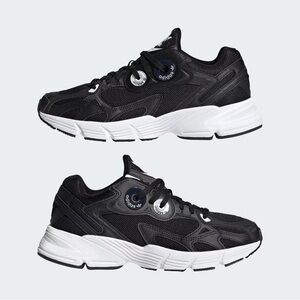 ✨ Adidas Astir black and white chunky sneakers, 8M